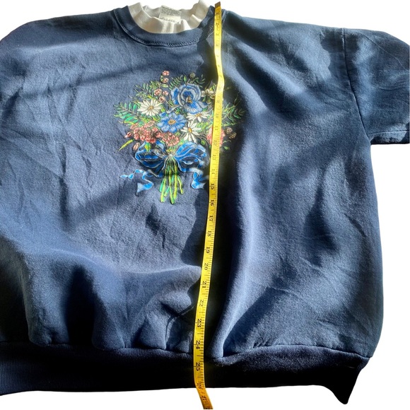 Vintage 90’s Gopher Sport Floral Crewneck Pullover Sweatshirt - Picture 9 of 11